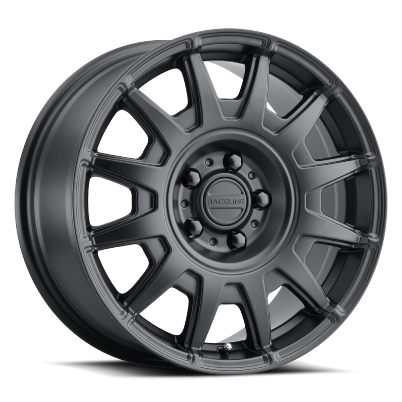 Raceline 401B Aero 15x7in / 5x100 BP / 15mm Offset / 72.62mm Bore - Satin Black Wheel