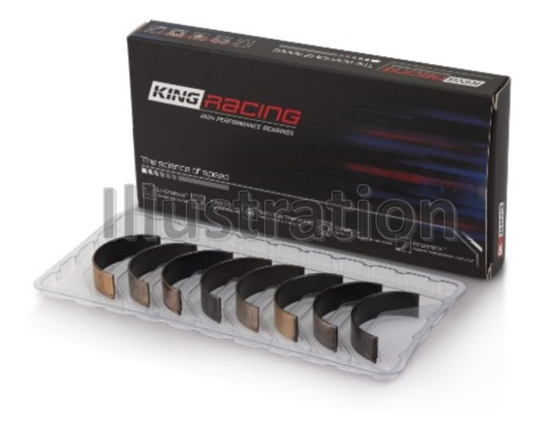 King Ford Ecoboost 2.0L / 2.3L (Size 0.05) pMaxBlack Coated Connecting Rod Bearing Set-King Engine Bearings-797 Offroad