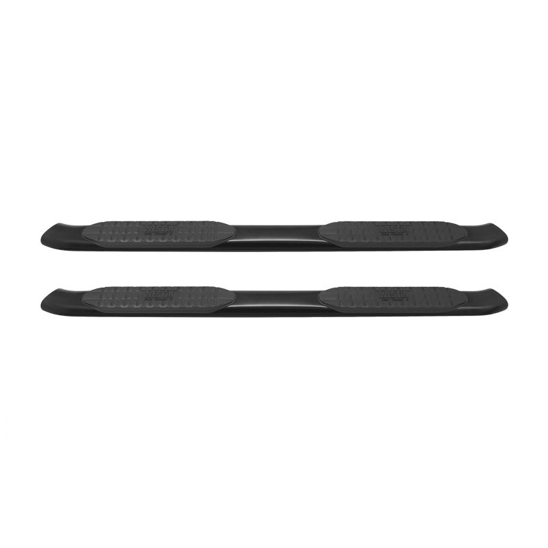 Westin 2015-2018 Ford F-150 SuperCrew PRO TRAXX 5 Oval Nerf Step Bars - Black