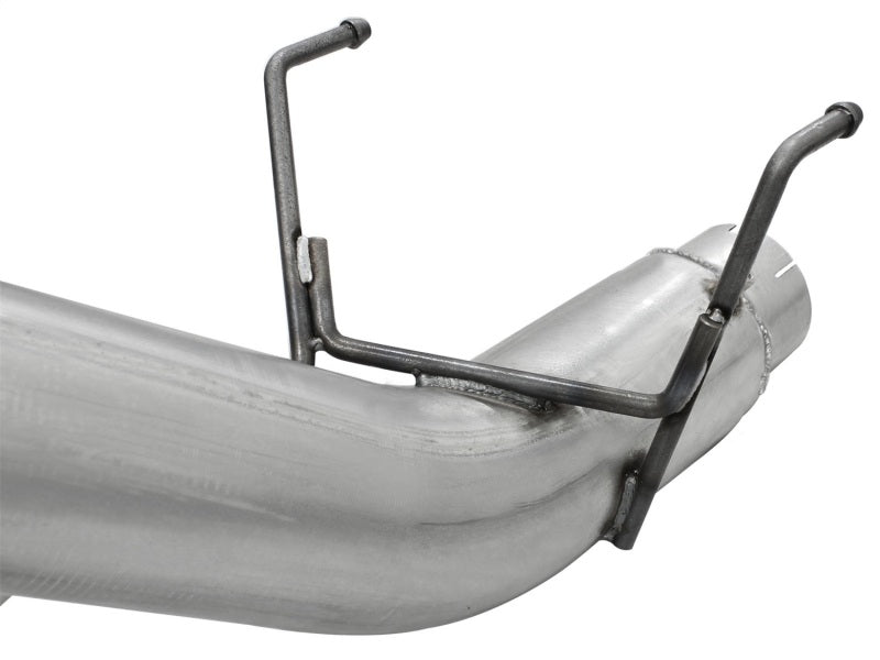 aFe Atlas 5in DPF-Back Aluminized Steel Exh Dodge RAM Diesel 13-14 6.7L (td) Mega Cab w/Polished Tip