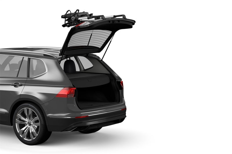 Thule OutWay Platform-Style Trunk Mount Bike Rack w/Raised Platform (Up to 2 Bikes) - Silver/Black