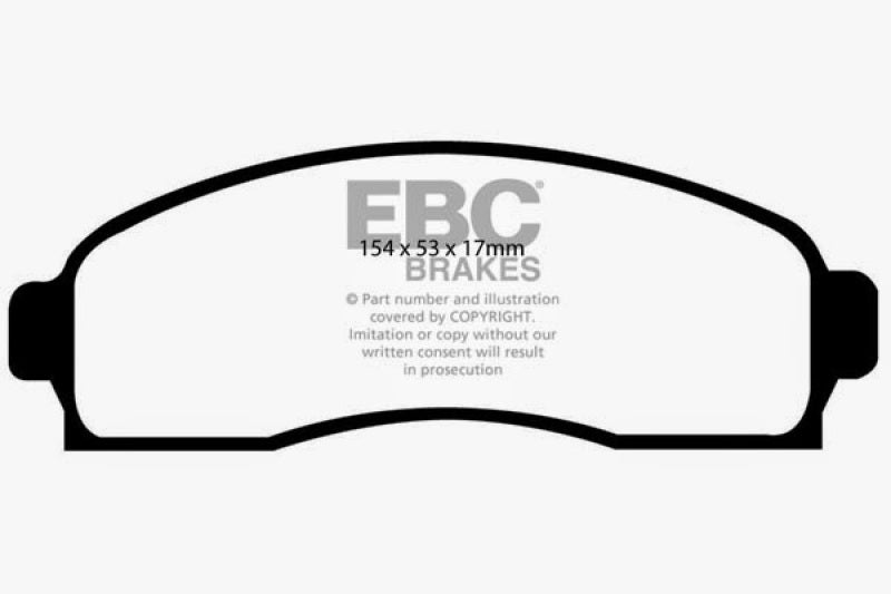 EBC 03-06 Chevrolet Equinox 3.4 Ultimax2 Front Brake Pads