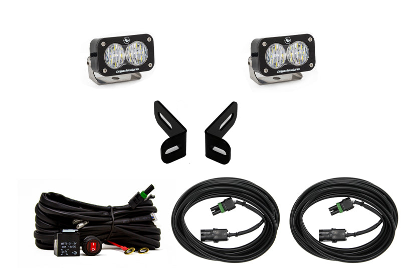 Baja Designs 21+ Ford Bronco Sport Dual S2 Sport WC Dual Reverse Kit - Clear-Baja Designs-797 Offroad