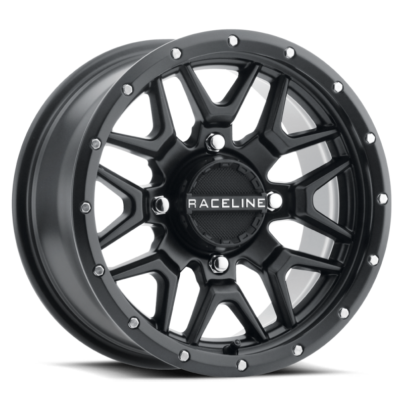 Raceline A94B Krank 14x7in / 4x110 BP / 10mm Offset / 83.8mm Bore - Satin Black Wheel