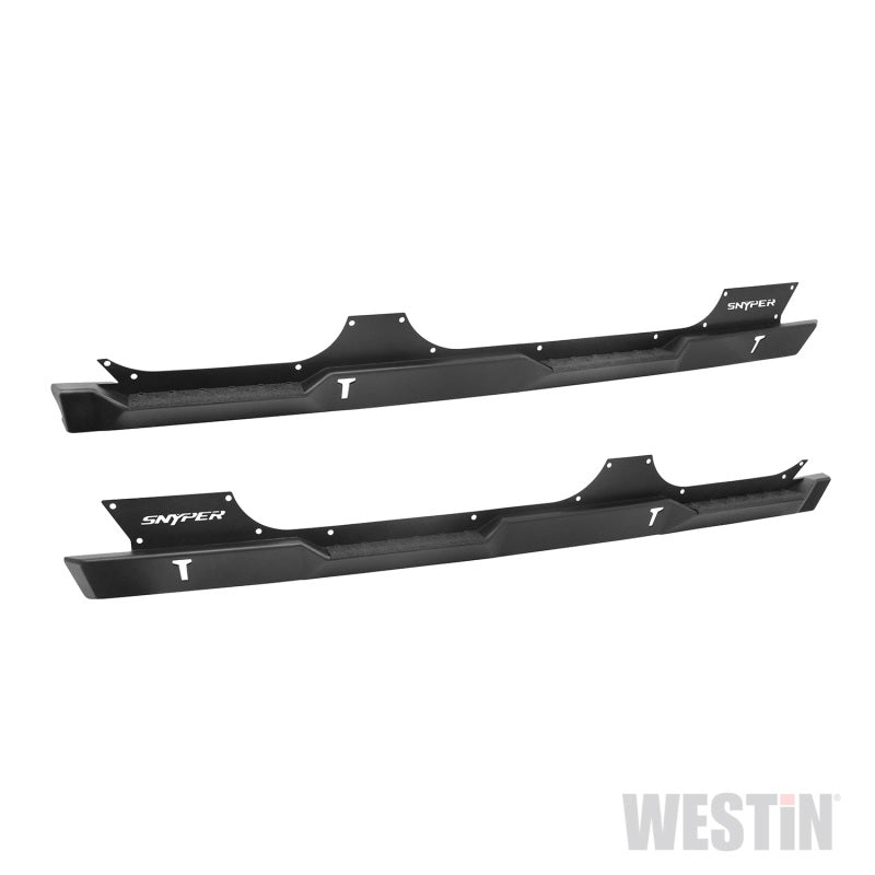 Westin/Snyper 07-17 Jeep Wrangler Unlimited Rock Slider Steps - Textured Black