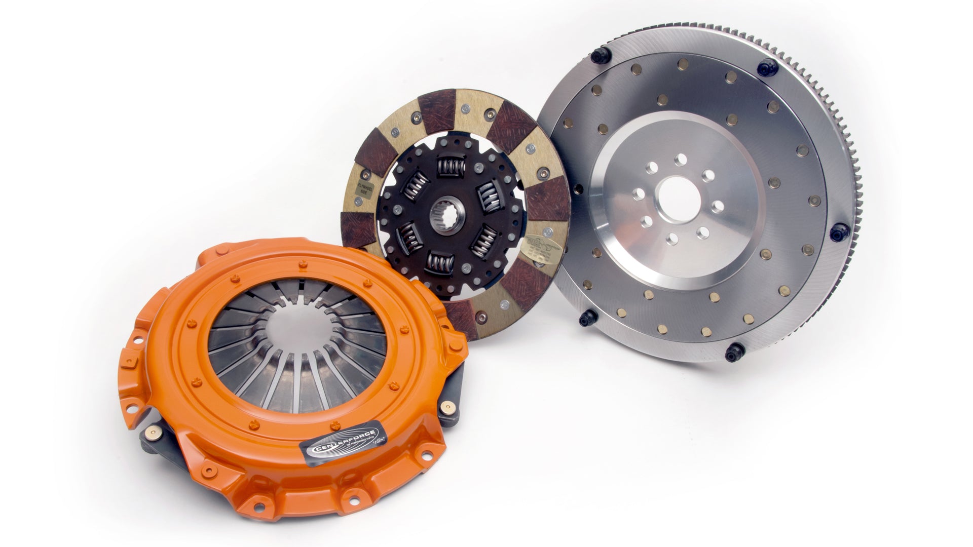 PN: DF010249 - Dual Friction Clutch Pressure Plate Disc And Flywheel Set