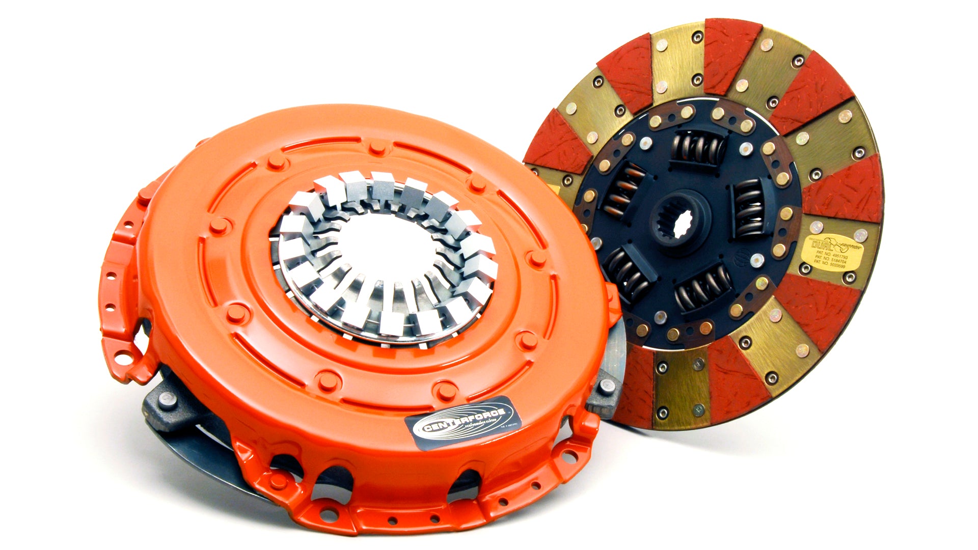 PN: DF114056 - Dual Friction Clutch Pressure Plate And Disc Set