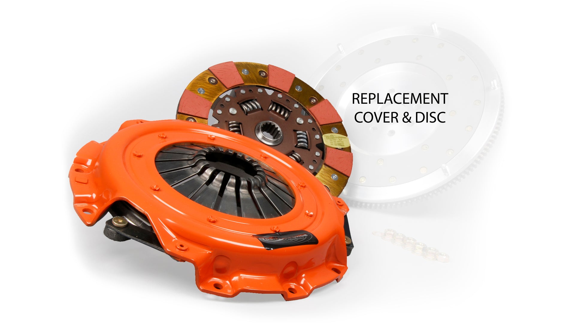 PN: DF201249 - Dual Friction Clutch Pressure Plate And Disc Set