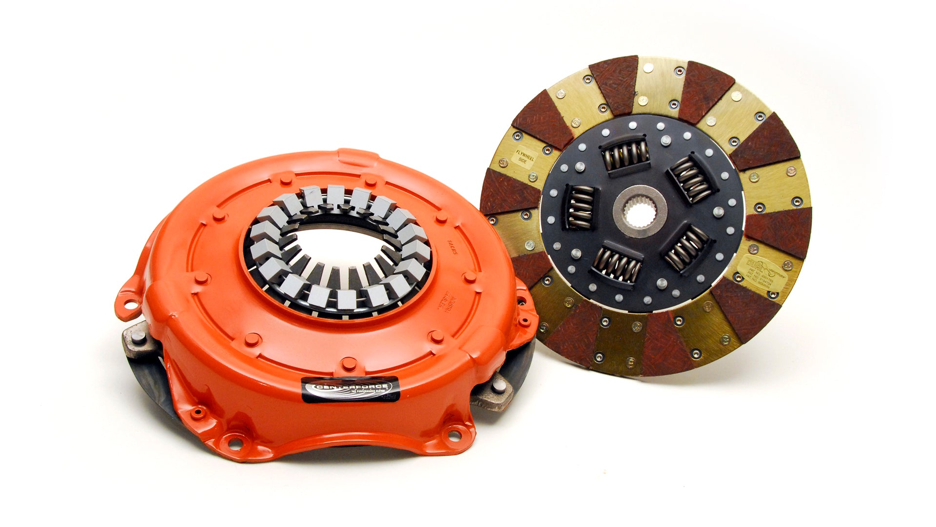 PN: DF269739 - Dual Friction Clutch Pressure Plate And Disc Set