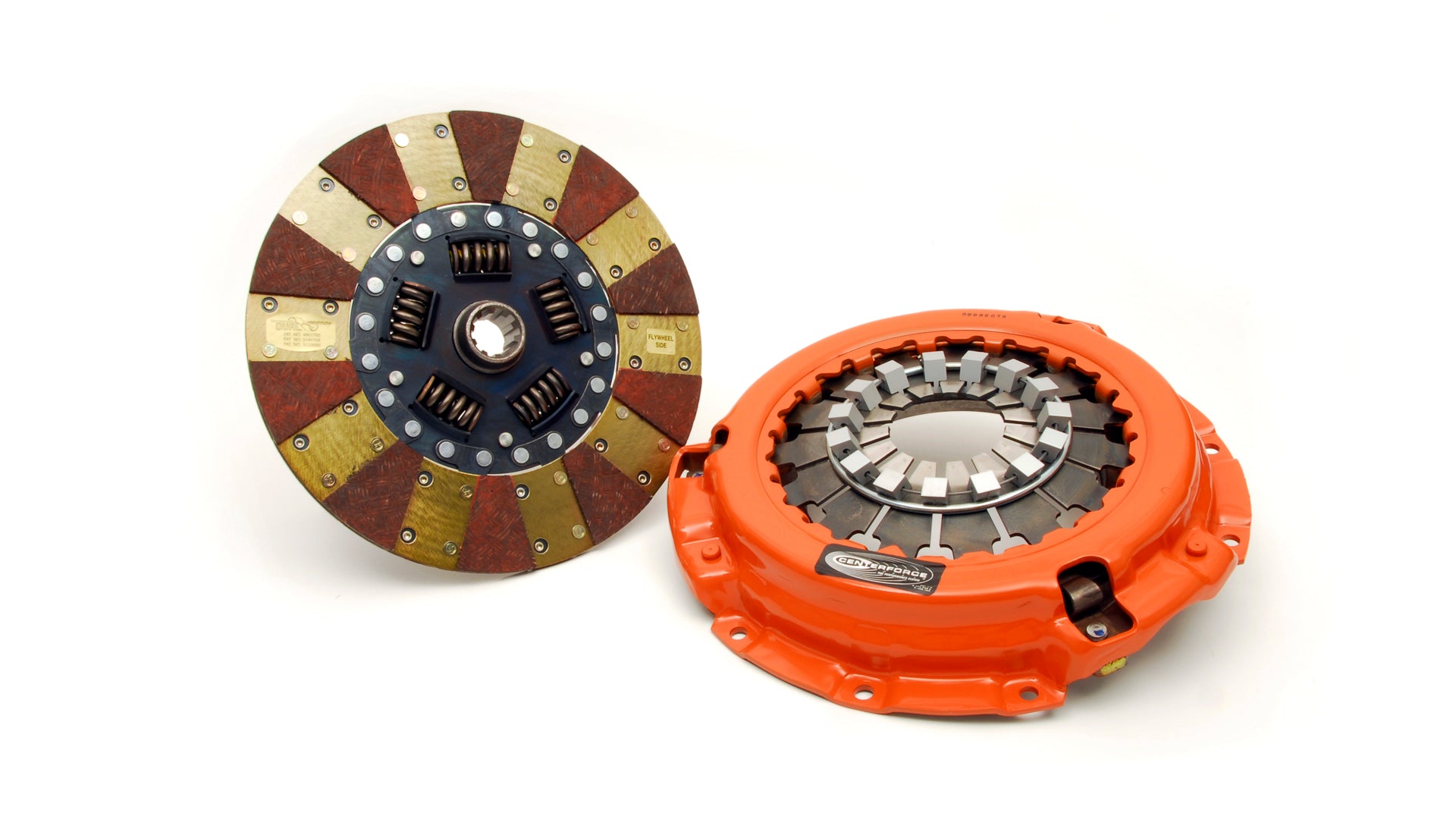 PN: DF518043 - Dual Friction Clutch Pressure Plate And Disc Set