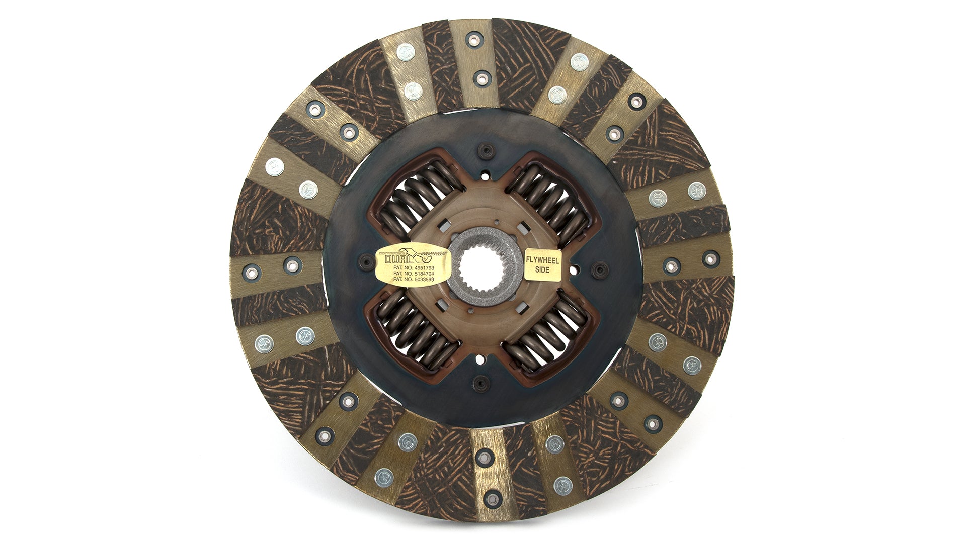 PN: DF633140 - Dual Friction Clutch Pressure Plate And Disc Set