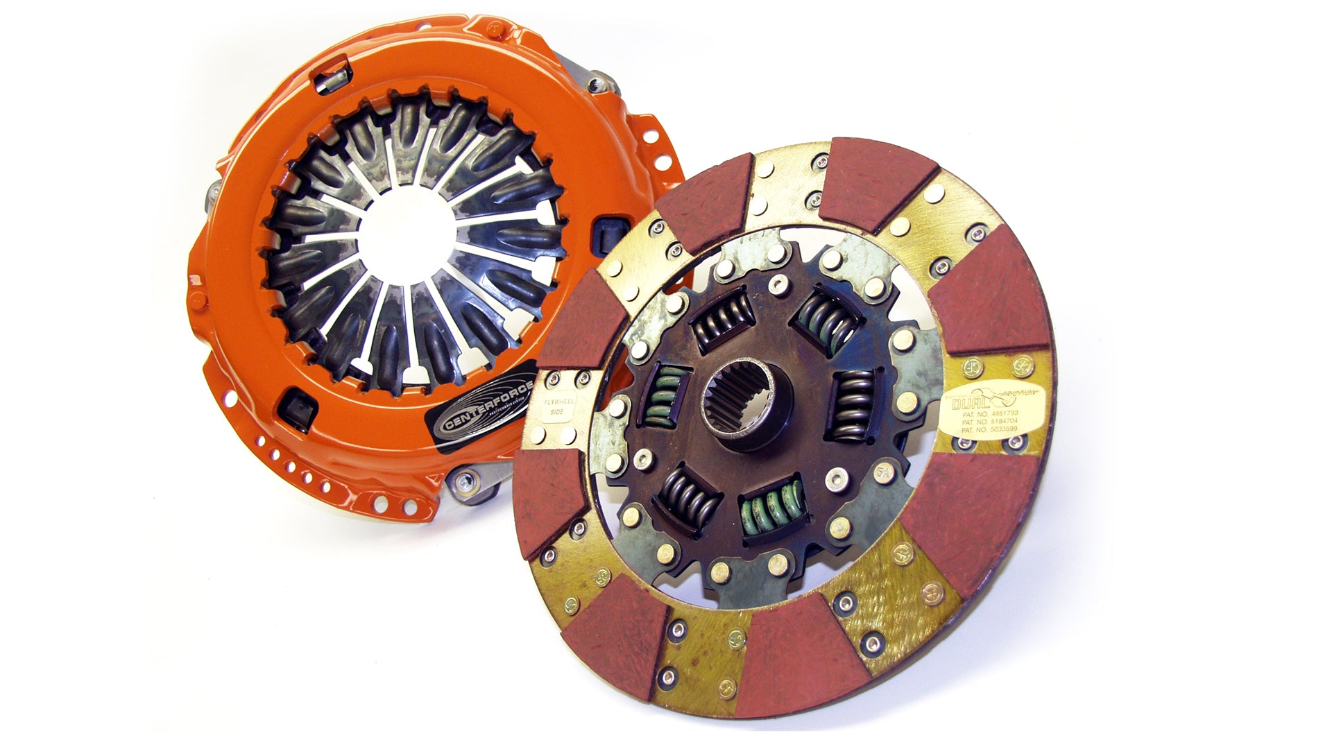 PN: DF905018 - Dual Friction Clutch Pressure Plate And Disc Set