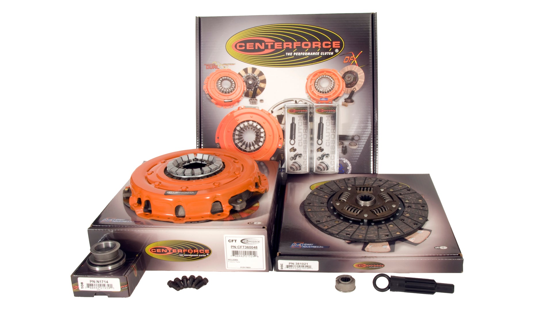 PN: KCFT214814 - Centerforce II Clutch Kit