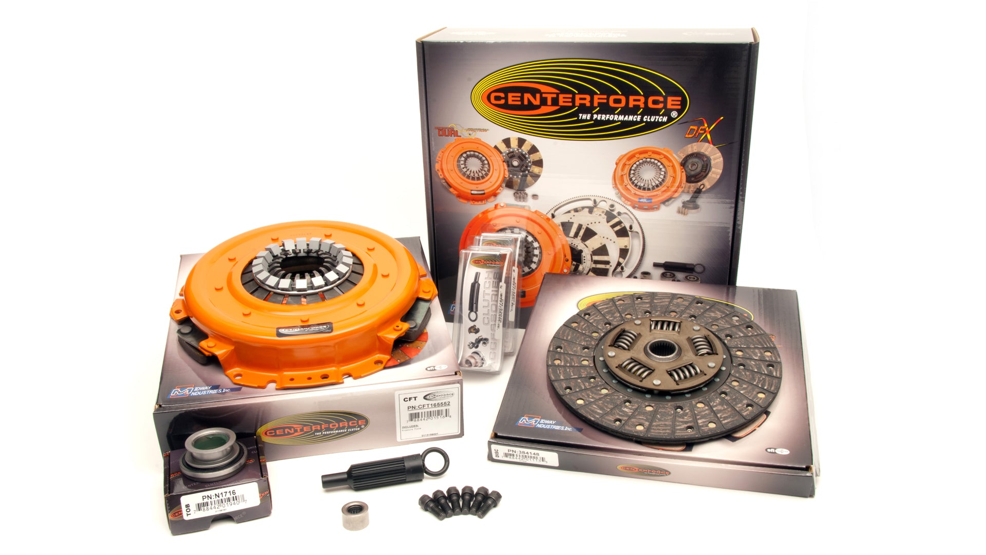 PN: KCFT485216 - Centerforce II Clutch Kit