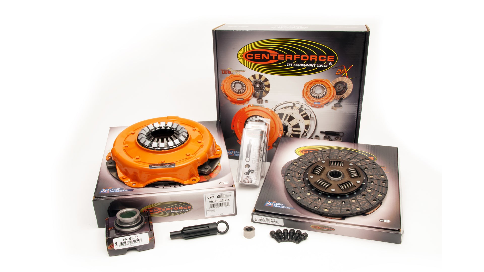 PN: KCFT617516 - Centerforce II Clutch Kit