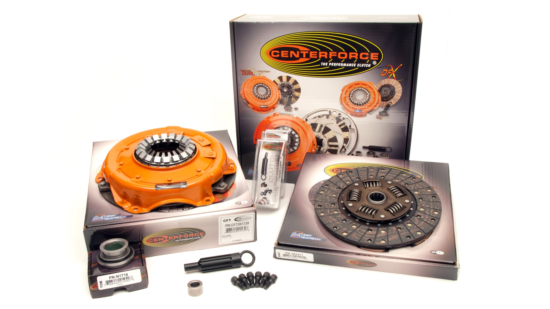 PN: KCFT713916 - Centerforce II Clutch Kit