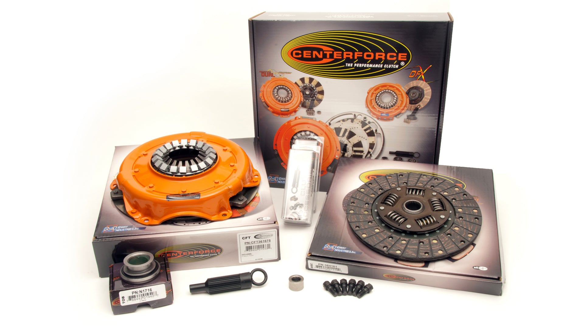 PN: KCFT717516 - Centerforce II Clutch Kit