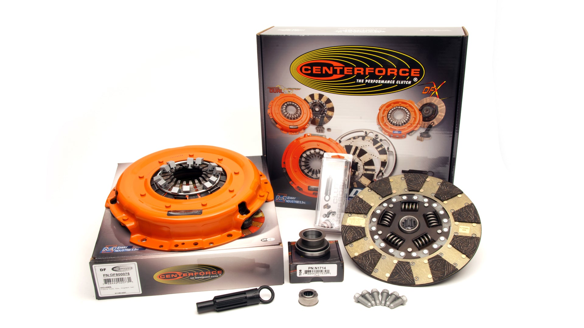 PN: KDF007514 - Dual Friction Clutch Kit
