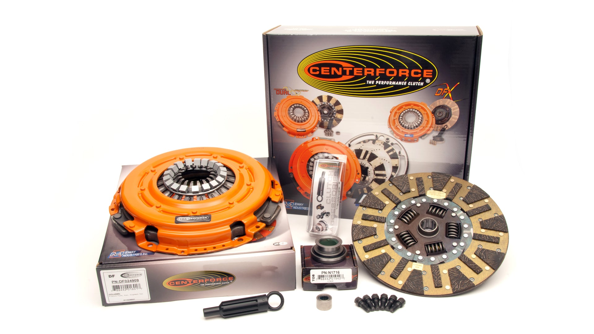 PN: KDF240916 - Dual Friction Clutch Kit