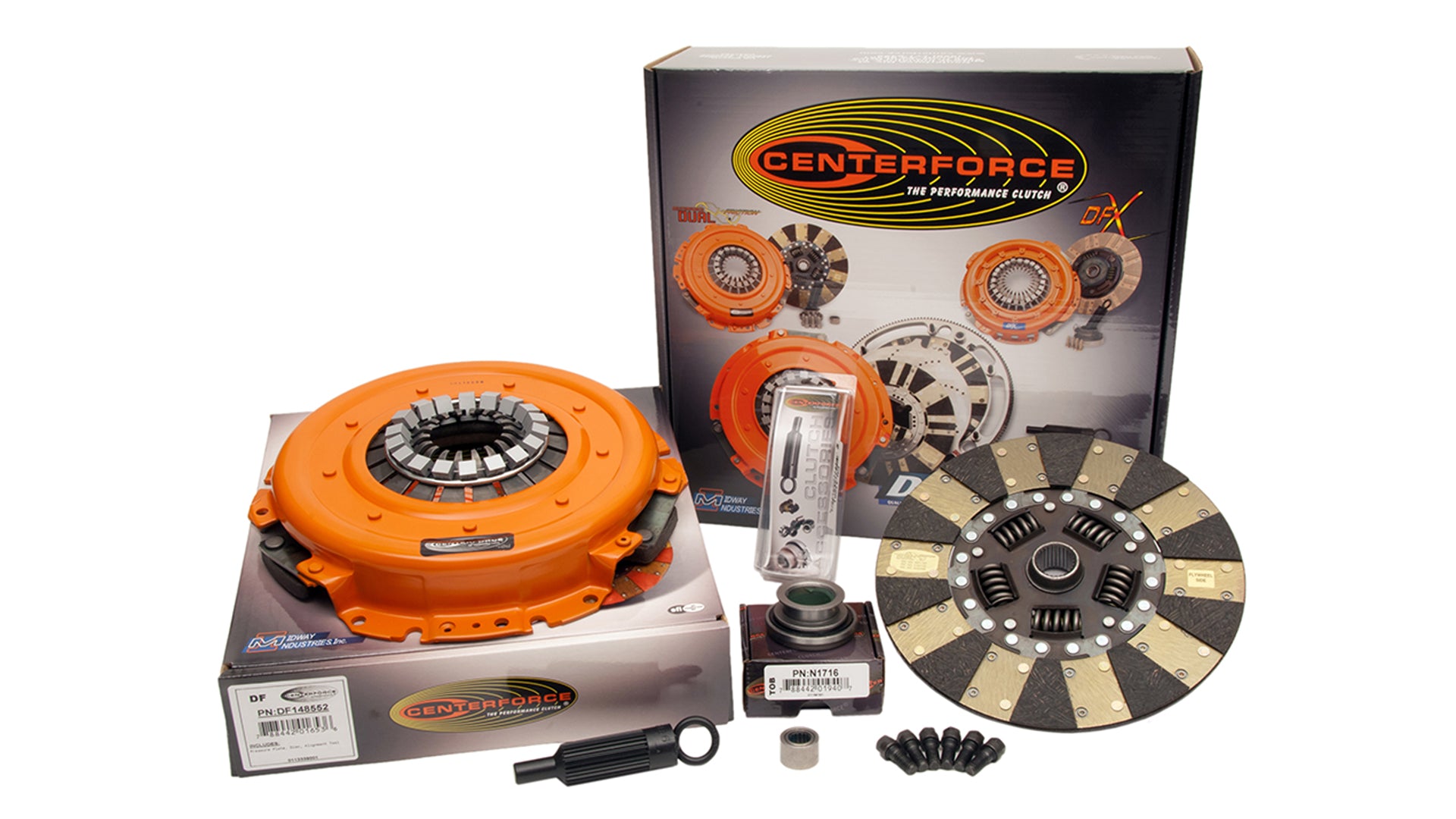 PN: KDF485216 - Dual Friction Clutch Kit
