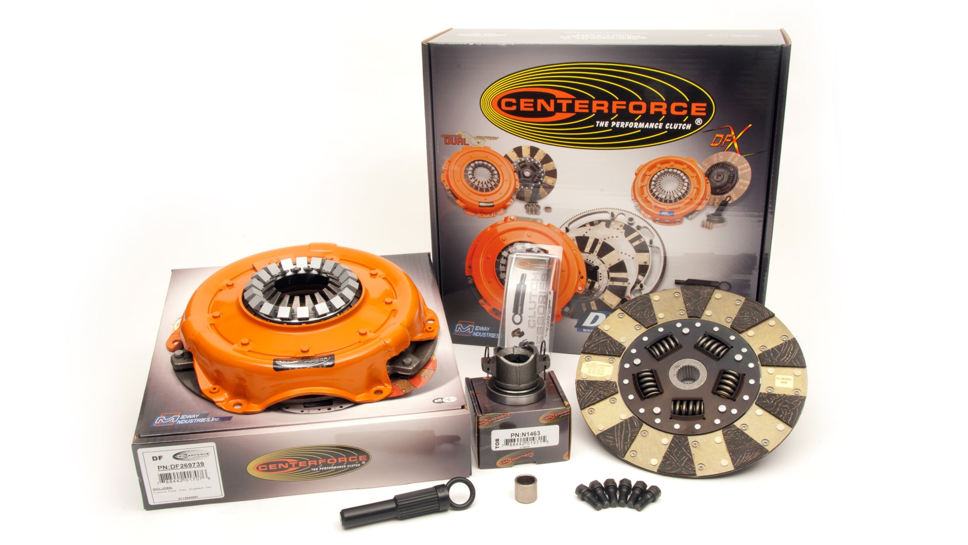 PN: KDF693963 - Dual Friction Clutch Kit