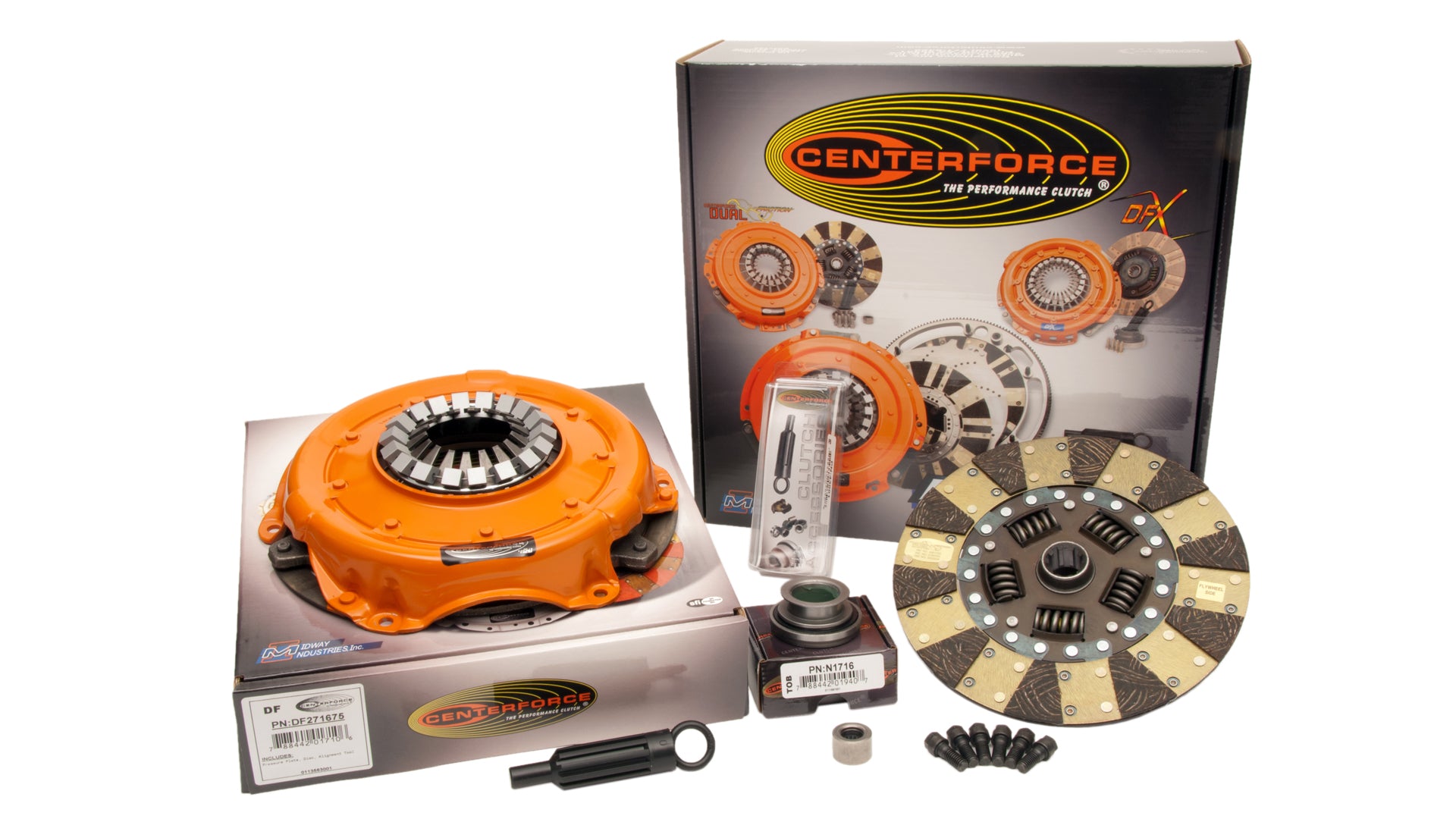PN: KDF717516 - Dual Friction Clutch Kit