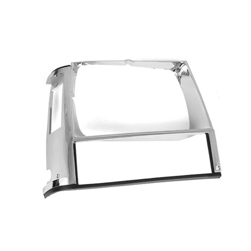 Omix RH Chrome Headlight Bezel 84-90 Cherokee (XJ)-OMIX-797 Offroad