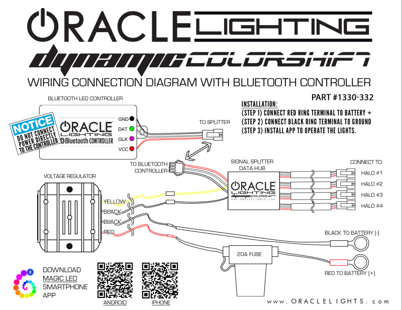 Oracle 13-18 Dodge Ram Dynamic DRL Replacement + Turn Signals - ColorSHIFT - Dynamic