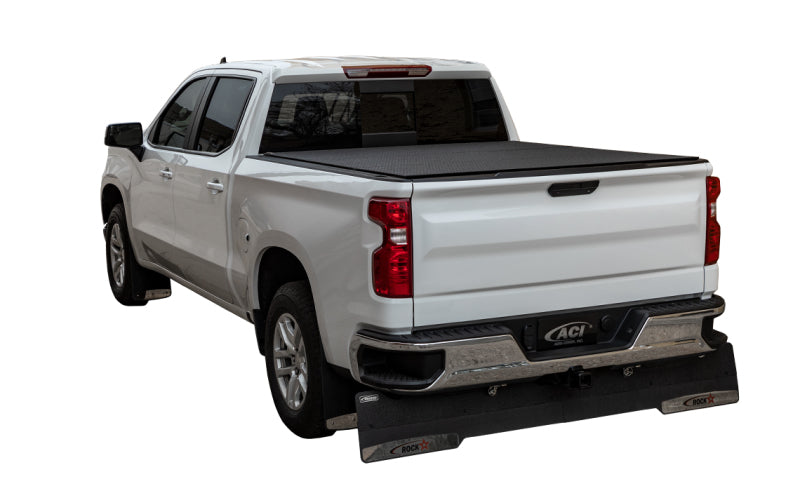 Access LOMAX Pro Series Tri-Fold Cover 07-19 Toyota Tundra 6ft6in Bed (Deck Rail) - Blk Diamond Mist