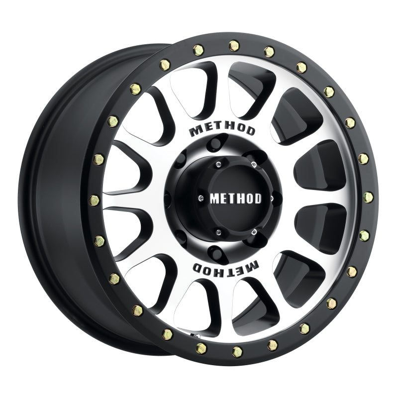 Method MR305 NV 18x9 +18mm Offset 8x170 130.81mm CB Machined/Black Street Loc Wheel