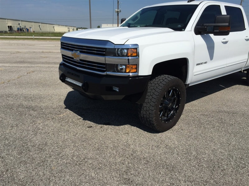 Iron Cross 07-13 Chevrolet Silverado 1500 Low Profile Front Bumper - Gloss Black