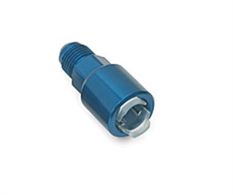Russell Performance -6 AN male to 3/8in SAE quick-disconnect female (Blue Single)-Russell-797 Offroad