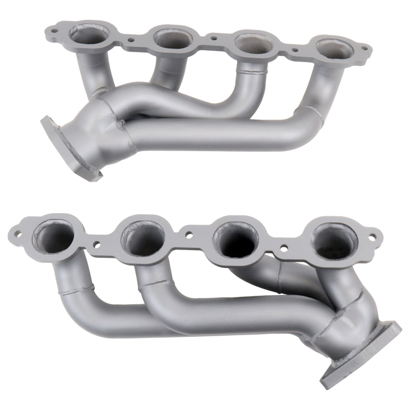 BBK 14-18 GM Truck 5.3/6.2 1 3/4in Shorty Tuned Length Headers - Titanium Ceramic