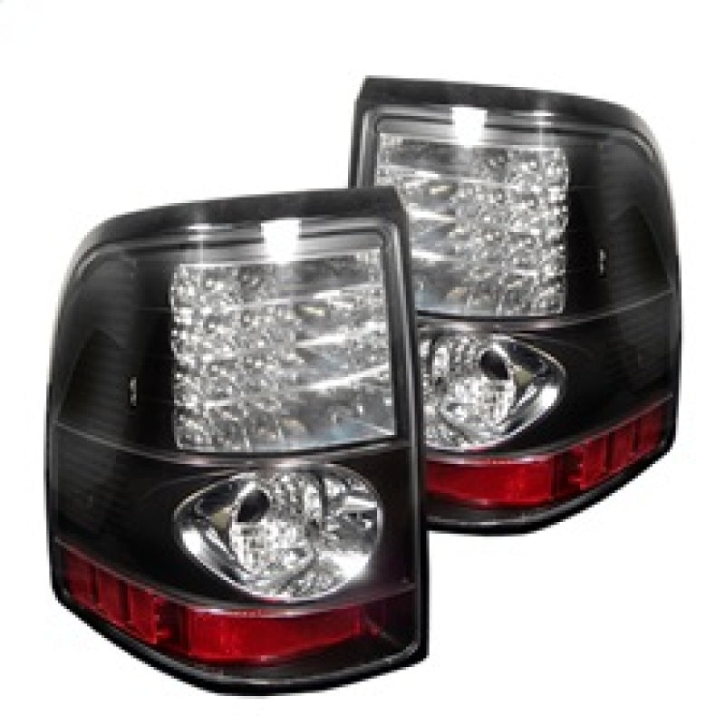 Spyder Ford Explorer 4Dr (Except Sport Trac)02-05 LED Tail Lights Black ALT-YD-FEXP02-LED-BK