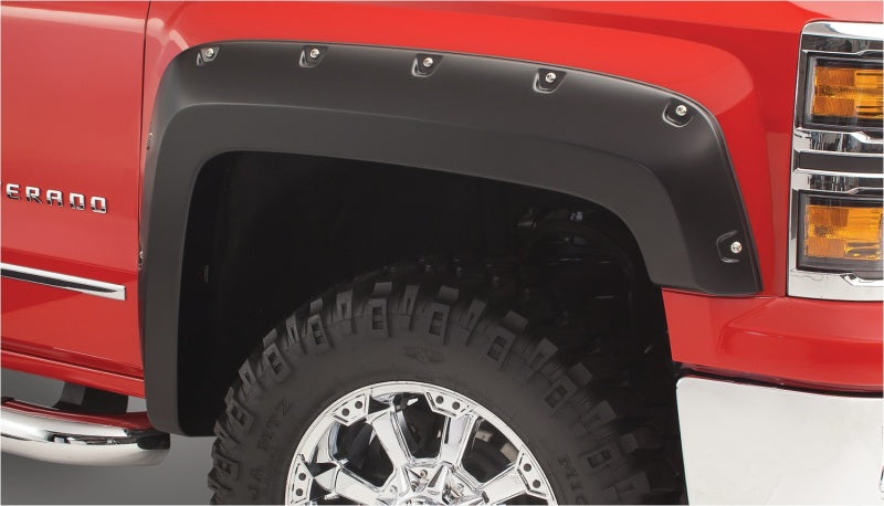 Bushwacker 11-16 Volkswagen Amarok Pocket Style Flares 4pc 61.2in Bed - Black