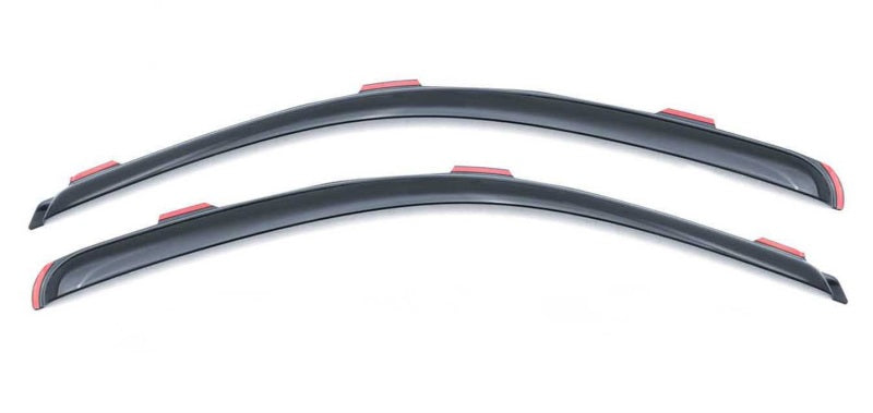 AVS 17-18 Nissan Titan Standard Cab Ventvisor In-Channel Window Deflectors 2pc - Smoke-AVS-797 Offroad