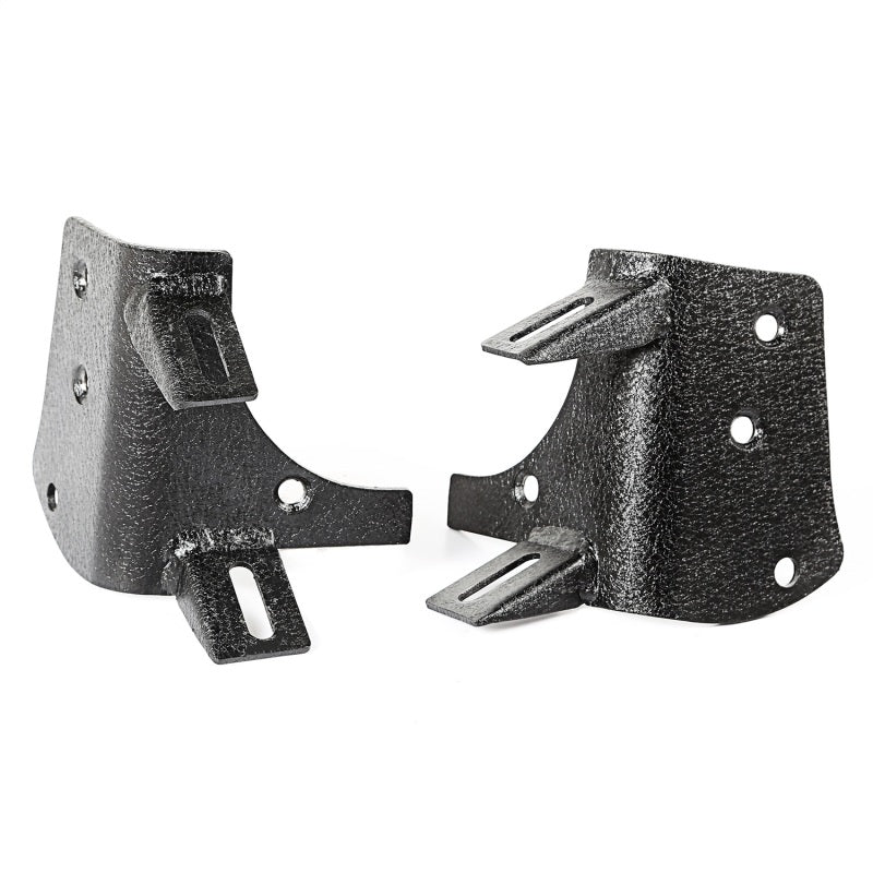 Rugged Ridge 97-06 Jeep Wrangler TJ Textured Black Dual A-Pillar Light Mount-Rugged Ridge-797 Offroad
