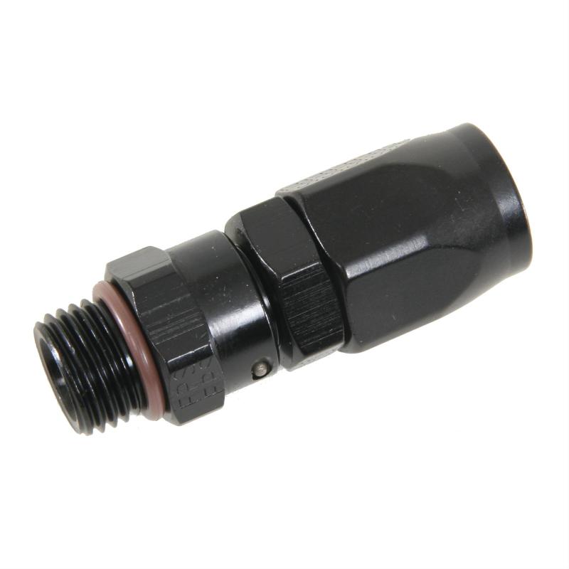 Fragola -10AN Straight x 7/8-14 (10) Hose End - Black