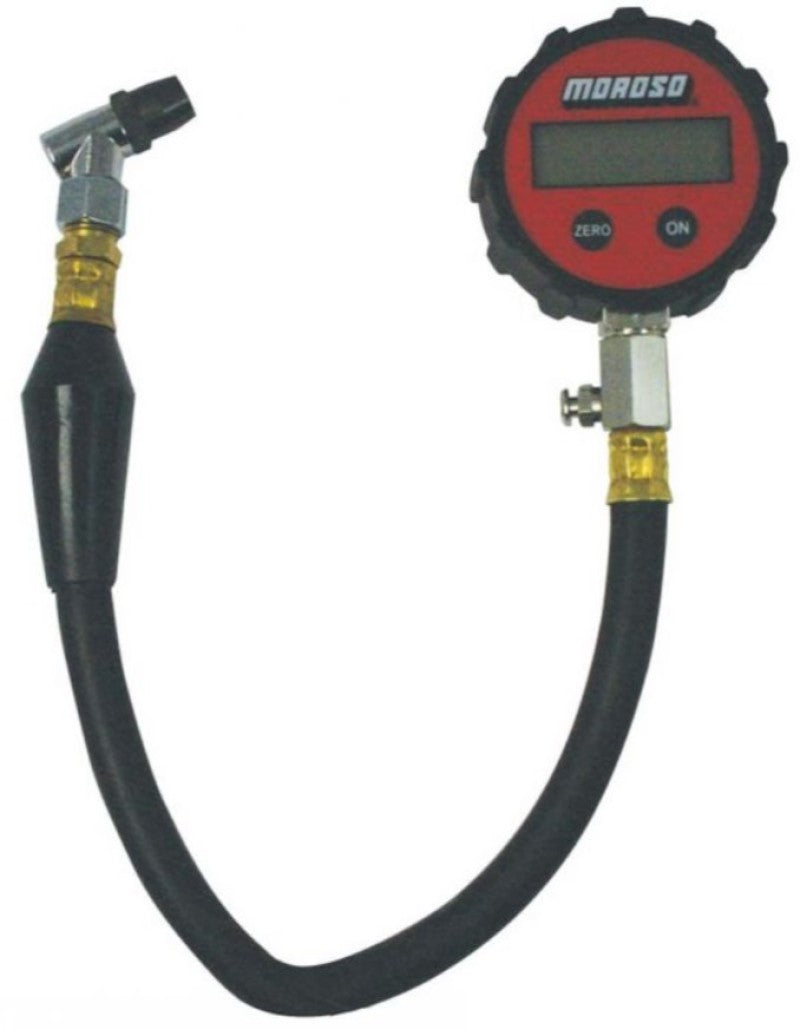 Moroso Tire Pressure Gauge 0-100psi - Digital Backlit