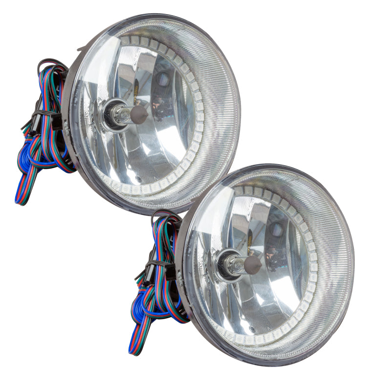 Oracle Lighting 07-13 Toyota Tundra Pre-Assembled LED Halo Fog Lights -Red
