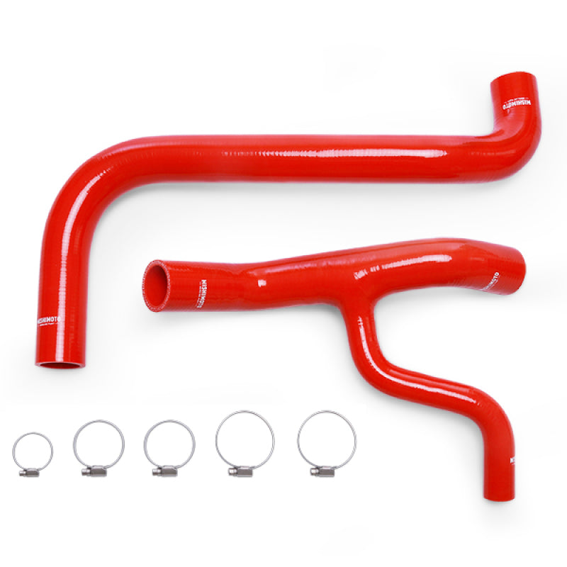 Mishimoto 98-04 Ford F-150 4.6L Red Silicone Radiator Hose Kit