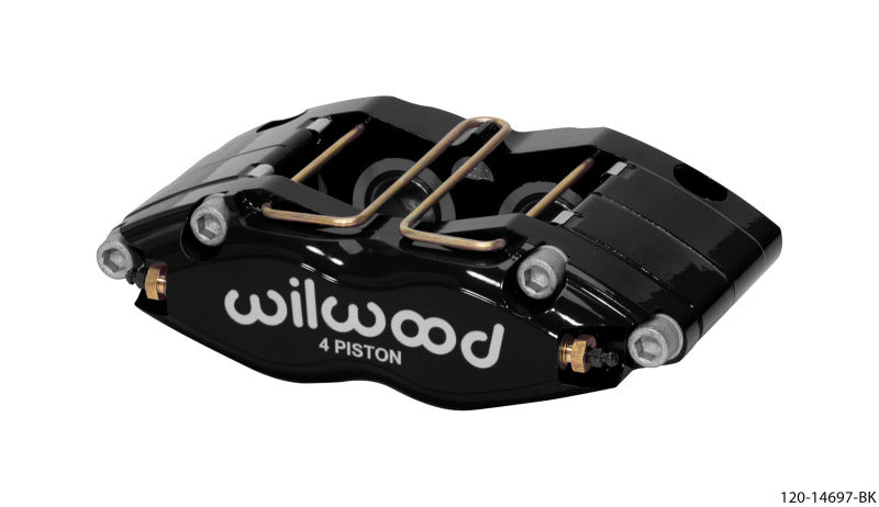 Wilwood Caliper-Dynapro Single 5.98in Mount-Black 1.58in Piston 1.1in Disc