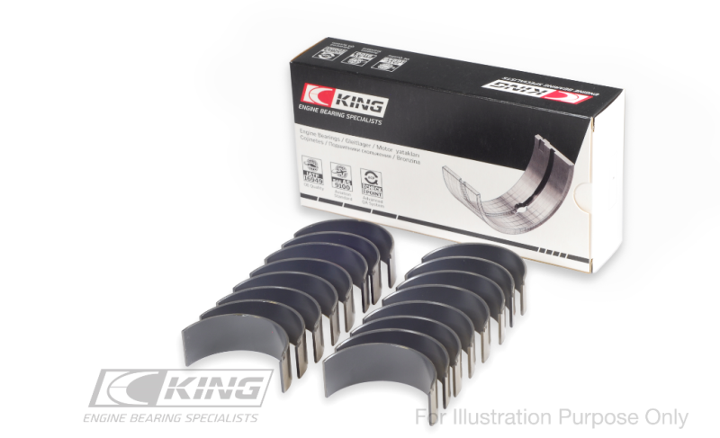 King Ford V8/ 4.6L/5.4L SOHC (Size 0.25) Connecting Rod Bearing Set-King Engine Bearings-797 Offroad