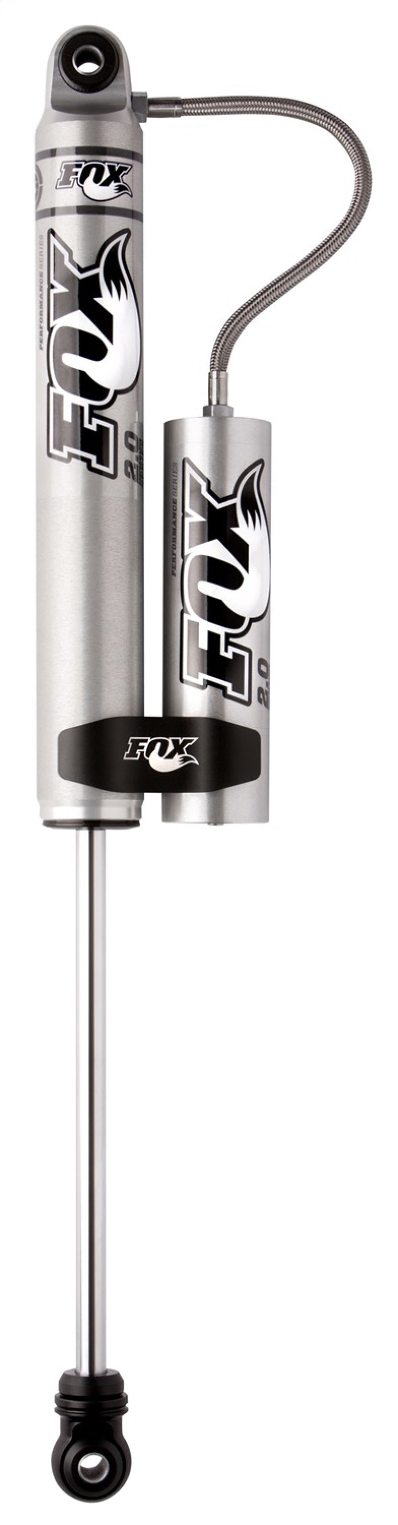 Fox 2.0 Performance Series 11.1in. Smooth Body R/R Shock Aluminum / Std Travel / Eyelet Ends - Black