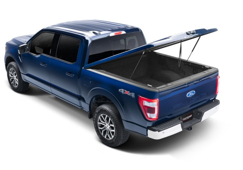 UnderCover 2021 Ford F-150 Ext/Crew Cab 6.5ft Elite LX Bed Cover - Lead Foot Gray