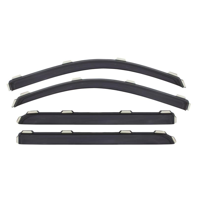 AVS 01-07 Toyota Sequoia Ventvisor In-Channel Front & Rear Window Deflectors 4pc - Smoke-AVS-797 Offroad