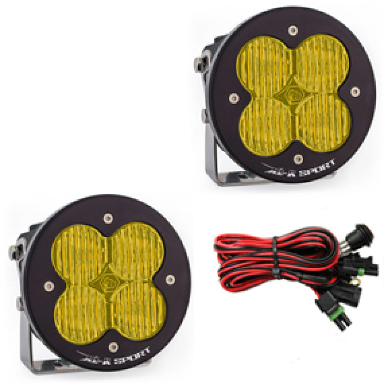 Baja Designs XL R Sport Series Wide Cornering Pattern LED Light Pods - Amber-Baja Designs-797 Offroad