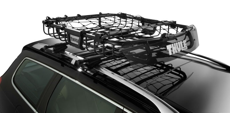 Thule Stretch Cargo Roof Basket Net - Black (Works w/ 1-1/4in. Basket Tubing or Smaller)