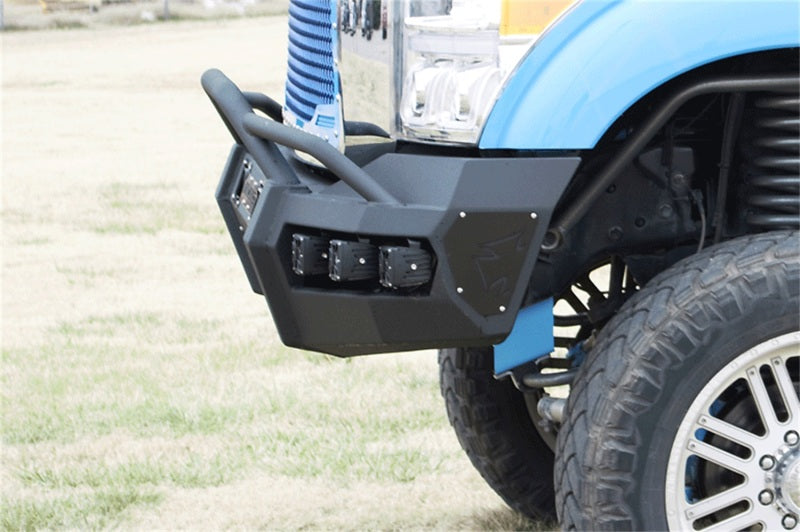 Iron Cross 11-16 Ford F-250/350 Super Duty Hardline Front Bumper w/Bar - Primer