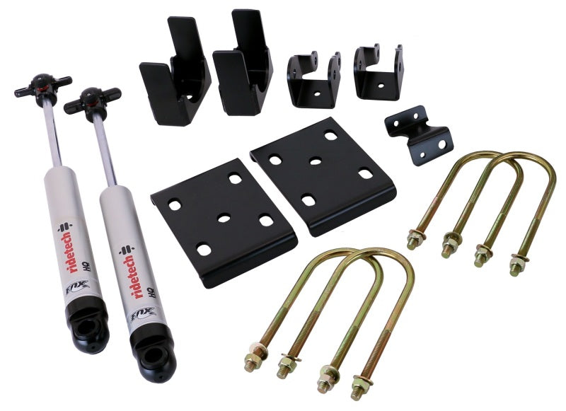 Ridetech 88-98 Chevy C1500 2WD StreetGRIP System w/ LD Drop Spindles